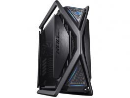 ASUS ROG Hyperion GR701, Tápegység nélkül, Fekete, Üvegfalú PC Ház