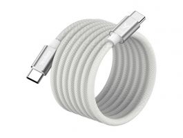 YENKEE YCU MAGNETIC 02 wh 100w USB-C/USB-C (37000587) fehér