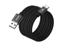 YENKEE YCU MAGNETIC 04 bk USB-C/A adatkábel (37000530) fekete