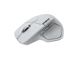 Logitech MX Master 4 for MAC vezeték nélküli egér (910-007576) halványszürke