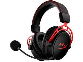 HP HYPERX Cloud Alpha 2 vezeték nélküli gaming fejhallgató (AJ5C7AA) fekete/piros