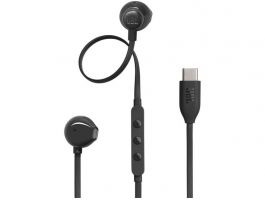 JBL Tune 305 USB-C Vezetékes fülhallgató (JBLT305CBLK) Fekete
