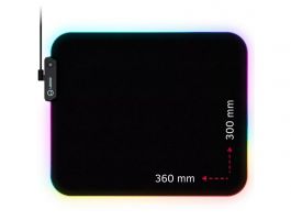 Lorgar Steller 913 360mm x 300mm x 3mm egérpad, fekete (LRG-GMP913)