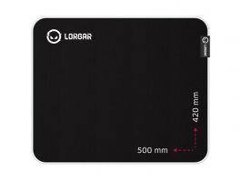 Lorgar Legacer 755 500x420 egérpad, fekete-lila (LRG-CMP755)