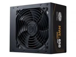 COOLER MASTER MWE 650W, 12cm, 80+ bronze Tápegység (MPE-6501-ACABW-3BEU)