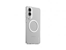 CARE by PanzerGlass Flagship Case Transparent Urban Combat w. White Qi Compatible Samsung S25 Edge (CR37967)