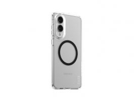 CARE by PanzerGlass Flagship Case Transparent Urban Combat w. Black Qi Compatible Samsung S25 Edge (CR68931)