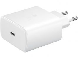 Samsung gyári USB hálózati töltő adapter TypeC bemenet 45W (EPTA845EWE) fehér