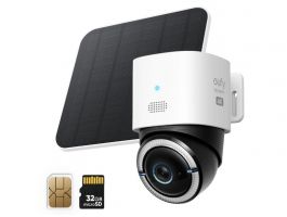 Anker eufy 4G LTE Cam S330 napelemes biztonsági kamera (T86P2321) White