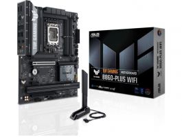 Asus TUF GAMING B860-PLUS WIFI LGA1851 ATX gaming alaplap (90MB1JL0-M0EAY0)