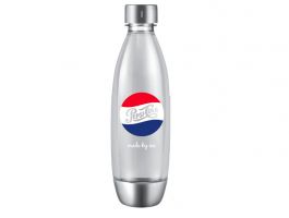 Sodastream BO FUSE 1l Pepsi palack, metál