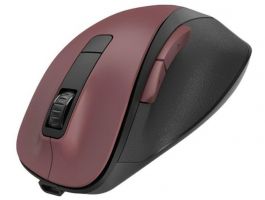 Hama MW-500 V2 vezeték nélküli optikai akkumulátoros egér (173033) bordó