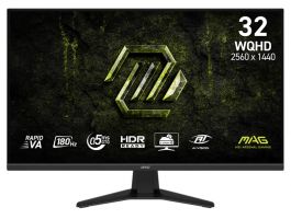 MSI MAG 325QF E18V 31,5" QHD VA 180Hz Gaming Monitor (9S6-3DE11M-001)