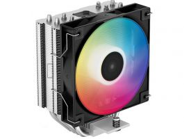 DEEPCOOL CPU hűtő AG400 LED (R-AG400-BKLNMC-G-1)