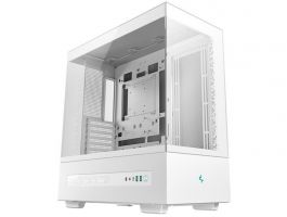 DEEPCOOL CH690 DIGITAL WH ATX PC ház, Tápegység nélkül, Fehér, Üvegfalú (R-CH690-WHNNA0D-G-1)