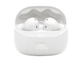JBL Tune Beam 2 TWS Bluetooth fülfallgató mikrofonnal (JBLTBEAM2WHT) fehér