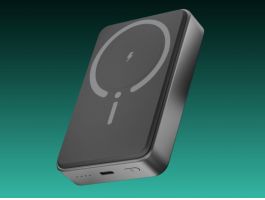 AVAX PB300 FREELY 15W Mágneses Vezeték nélküli Powerbank 10.000mAh + 20W USB-C (PD3.0), fekete