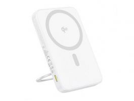 BASEUS PICOGO QI2 vésztöltő Type-C aljzat 5000mAh, 20W (P10076800213-01) fehér