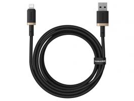 BASEUS DURA adatkábel USB - lightning, 200cm (P10377801U01-02) arany-fekete