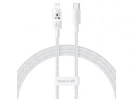 BASEUS GEM USB - lightning adatkábel (P10373001211-00) fehér