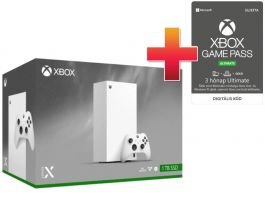 Xbox Series X 1TB Digital Edition, White + 3 hónap Game Pass Ultimate