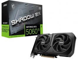 MSI RTX 5060 TI 8G SHADOW 2X OC PLUS BULK Videokártya