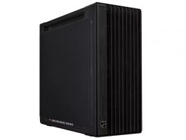 Asus ProArt PA602 Wood Metal E-ATX midi számítógépház, fekete