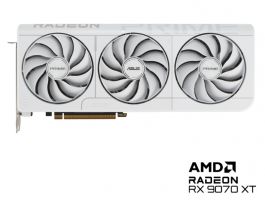 ASUS Prime Radeon RX 9070 XT White OC Edition 16GB videókártya (PRIME-RX9070XT-O16G-WHITE)