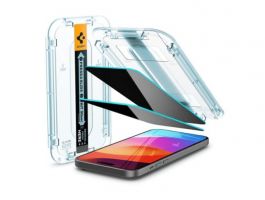 SPIGEN EZ FIT képernyővédő üveg 2db, ÁTLÁTSZÓ - iphone 15/16 (AGL06905)