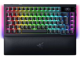 Razer BlackWidow V4 Pro 75% mechanikus vezeték nélküli gaming billentyűzet, fekete US (ISO) (RZ03-05130300-R3E1)