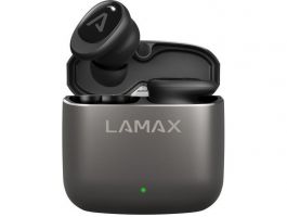 LAMAX SteelDots3 ANC Fém tokos fülhallgató (LXIHMSDTS3AAA) fekete