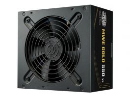 Cooler Master 550W MWE Gold 550 V3 80+ Gold ATX 3.1 tápegység (MPE-5502-ACAAG-3BEU) fekete