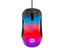 CANYON Braver GM-728 LED Crystal 7 gombos vezetékes egér, fekete