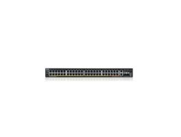 ZYXEL Switch L3 Access Switch, 600W PoE, 40xPoE+/10xPoE++, 48x1G RJ45 2x10mG RJ45, 4x10G SFP+ Uplink