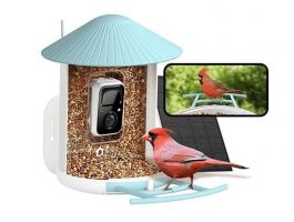 Birdfy Madáretető kamerával és napelemmel, AI előfizetés nélkül (EPPAMBNI8102110)