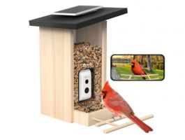 Birdfy Madáretető kamerával, ébenfa, AI nélkül (EPPAMBNI8702110)