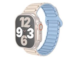 BLACKBIRD Szíj Iwatch készülékhez TACTICAL mágneses Világos barna Világos kék 38/40/41/S1042 mm (BH1785)