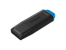 KINGSTON DataTraveler Exodia USB 3.2 Gen 1 Pendrive, 128GB (DTXG2/128GB) fekete-kék