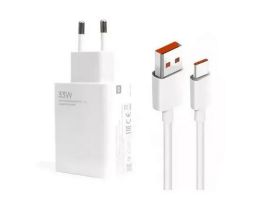 Xiaomi MDY-16-EF 33W AC USB Adapter, Fehér (MDY-16-EF_TYPE_C)