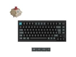 Keychron Q1 Ultra 8K Bluetooth, Vezeték Nélküli, Magyar Silk POM Red Mechanikus Billentyűzet (Q1U-M1P-HU)