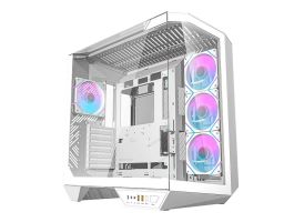 Darkflash DY470 számítógépház + 4 ventilátor (DY470 WHITE)