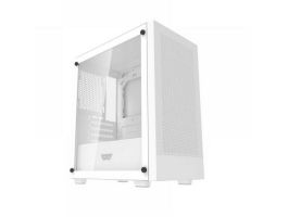 Darkflash M305 számítógépház ventilátorok nélkül (Fehér) (M305_WHITE)