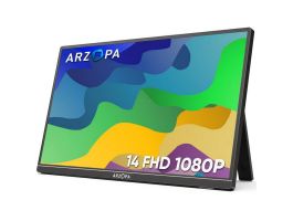 Arzopa A1S 14,0 Hordozható Monitor, Ezüstszürke (A1S SILVER GRAY)