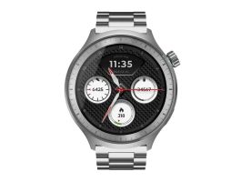Motorola Moto Watch Okosóra, Matte Silver + PANTONE Herbal Garden Band (PG38C08264)