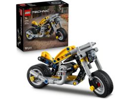 LEGO Technic Sárga motorkerékpár játéképítő-készlet (42225)
