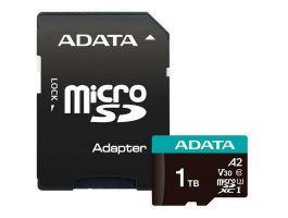 ADATA MicroSDXC 1TB Memóriakártya + Adapter (AUSDX1TUI3V30SA2-RA1)