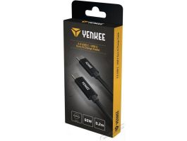 Yenkee YCU C02 BK USB C-C 2.0, 0,2m Kábel (35055948)