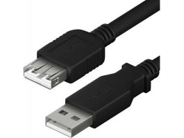 Yenkee YCU 014 BK USB-A apa/anya Hosszabbító kábel (37000025)