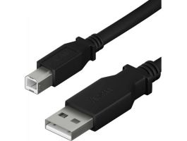 Yenkee YCU 015 BK USB A/B 1,5m Nyomtatókábel (37000026)
