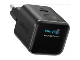 Anker Nano Charger 45W 1C Smart Display Fekete Hálózati töltő (A121DG11)